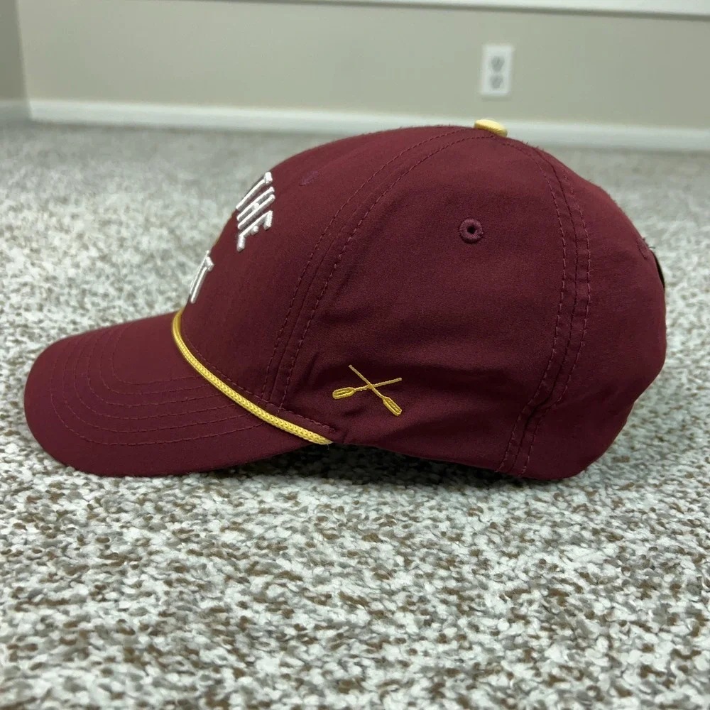 Minnesota Gophers Hat Cap Snap Back Mens One Size UNRL Row The Boat OSFA Mid Pro